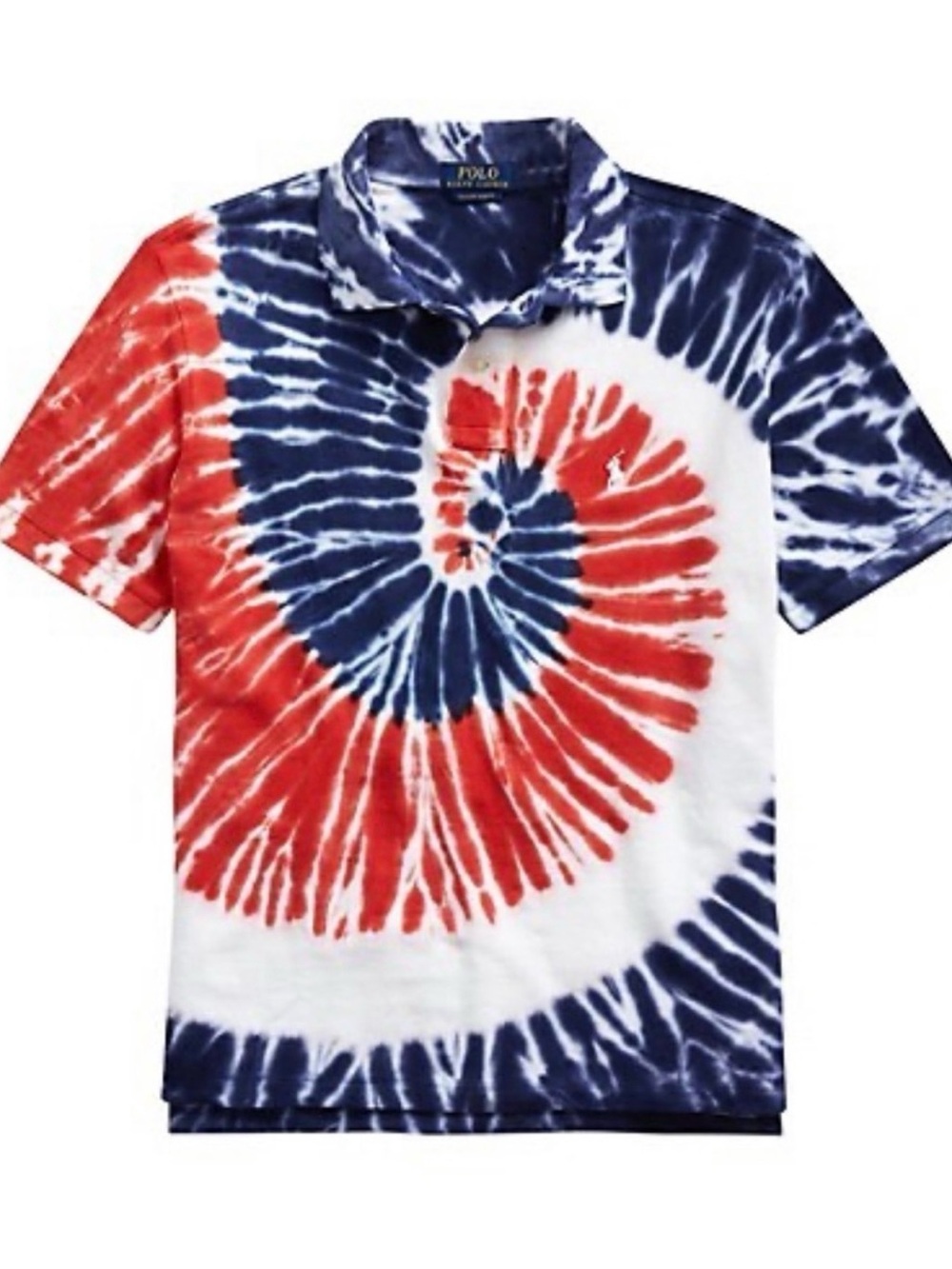 Polo Ralph Lauren Americana Tie Dye Polo Shirt